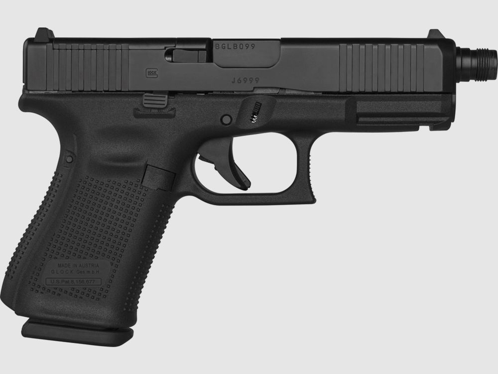 Glock – pistola / 19 / Gen5 / MOS / FS / canna filettata / 9mm, immagine 2 di 3