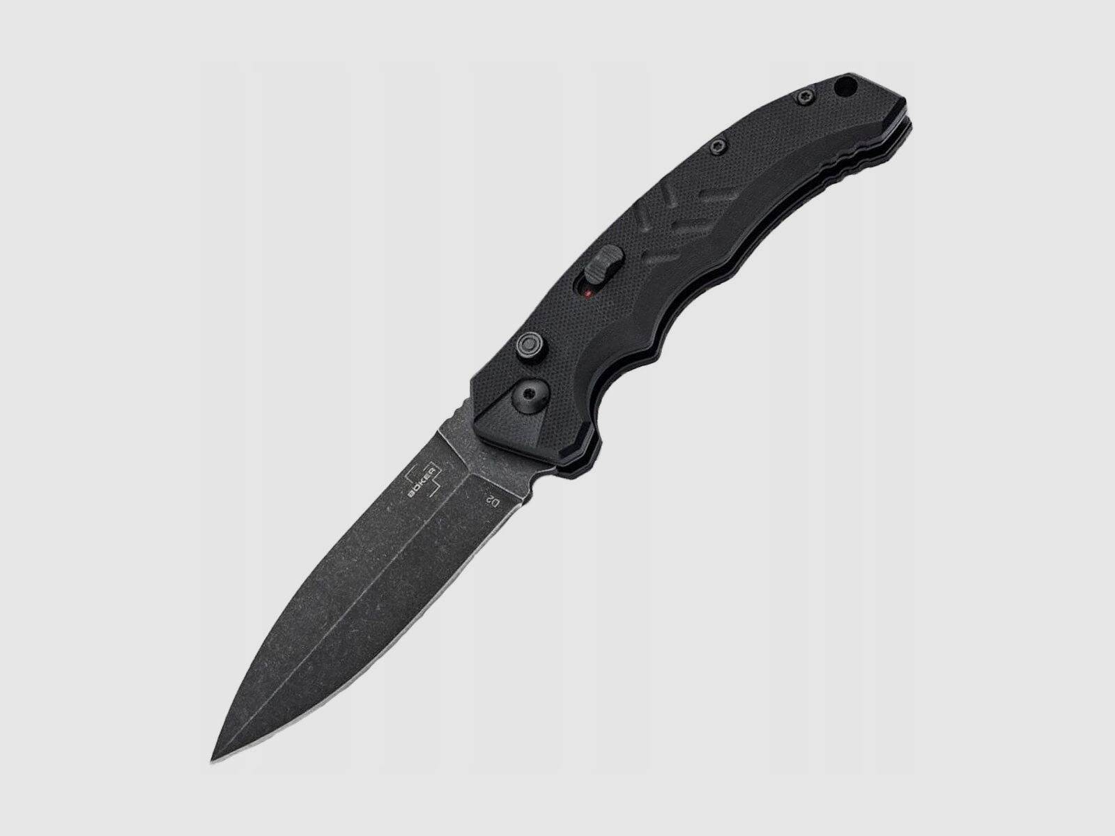 Nóż sprężynowy Boker Plus Intention II Dagger - Black 01BO796, zdjęcie 4 z 7