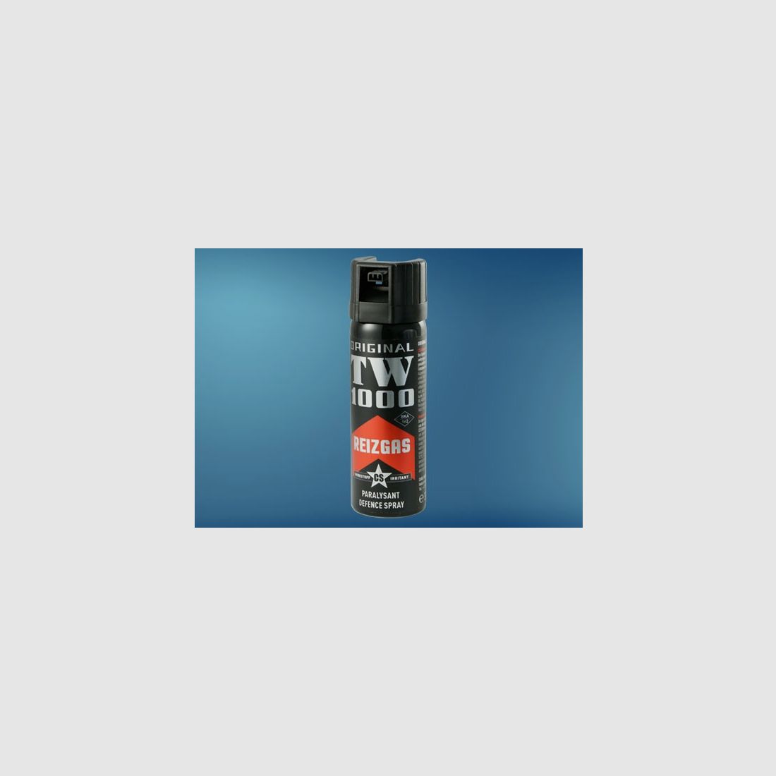 TW1000 Standard CS 63 ml, Abwehrspray mit 3-Kanal Düse