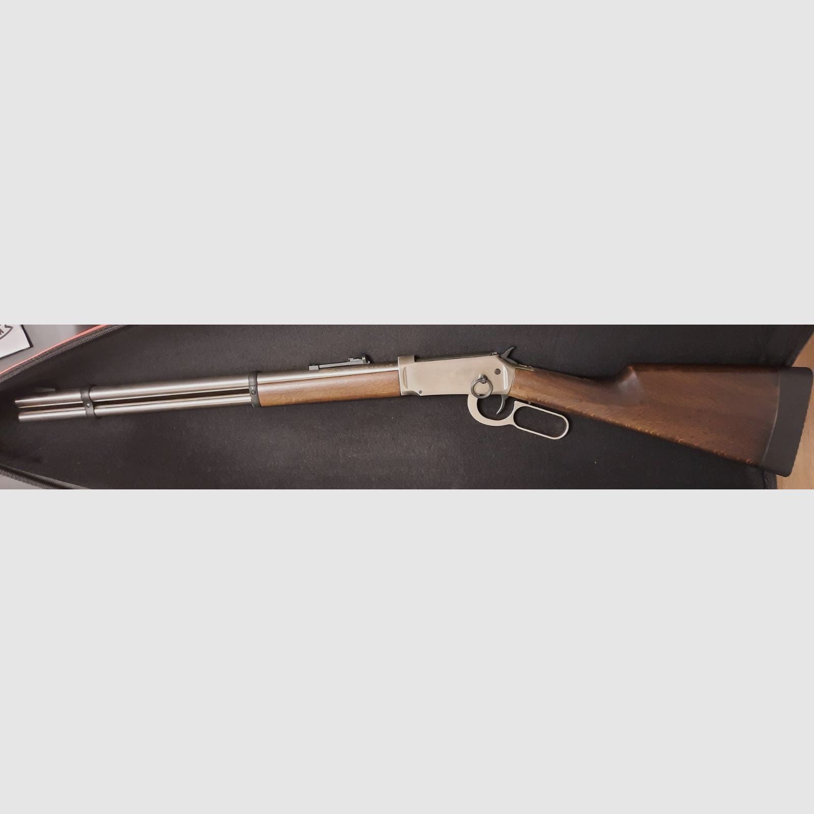 Walther Lever Action CO2-Gewehr 4,5 mm Steel Finish