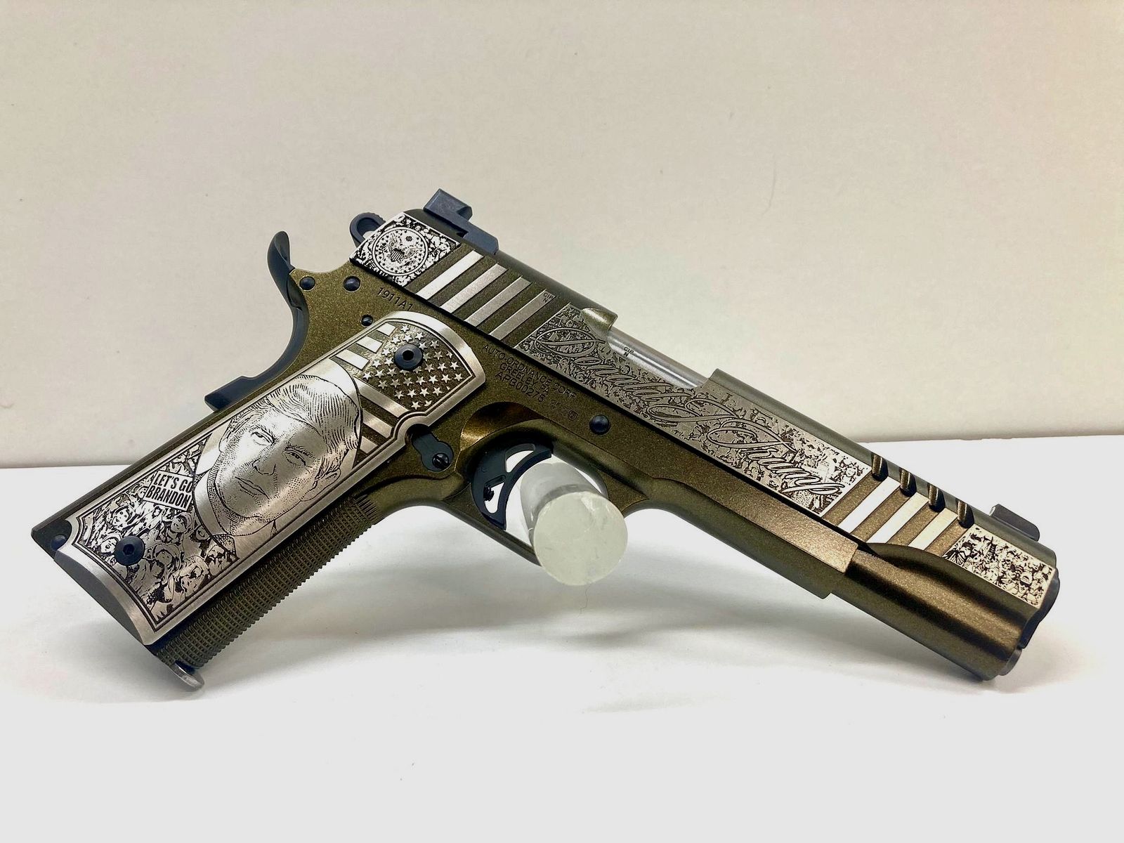 Auto-Ordnance 1911 A1 Trump 5" Rally Cry - LIMITED EDITION- WaffenFriedrichs