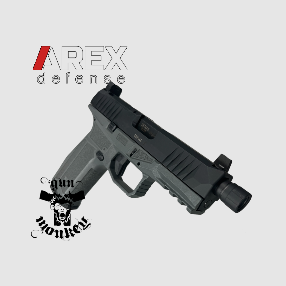 Pistol Arex Delta X Gen. 2 TACTICAL OR Grey cal. 9x19mm M13,5x1LH thread, image 3 of 12
