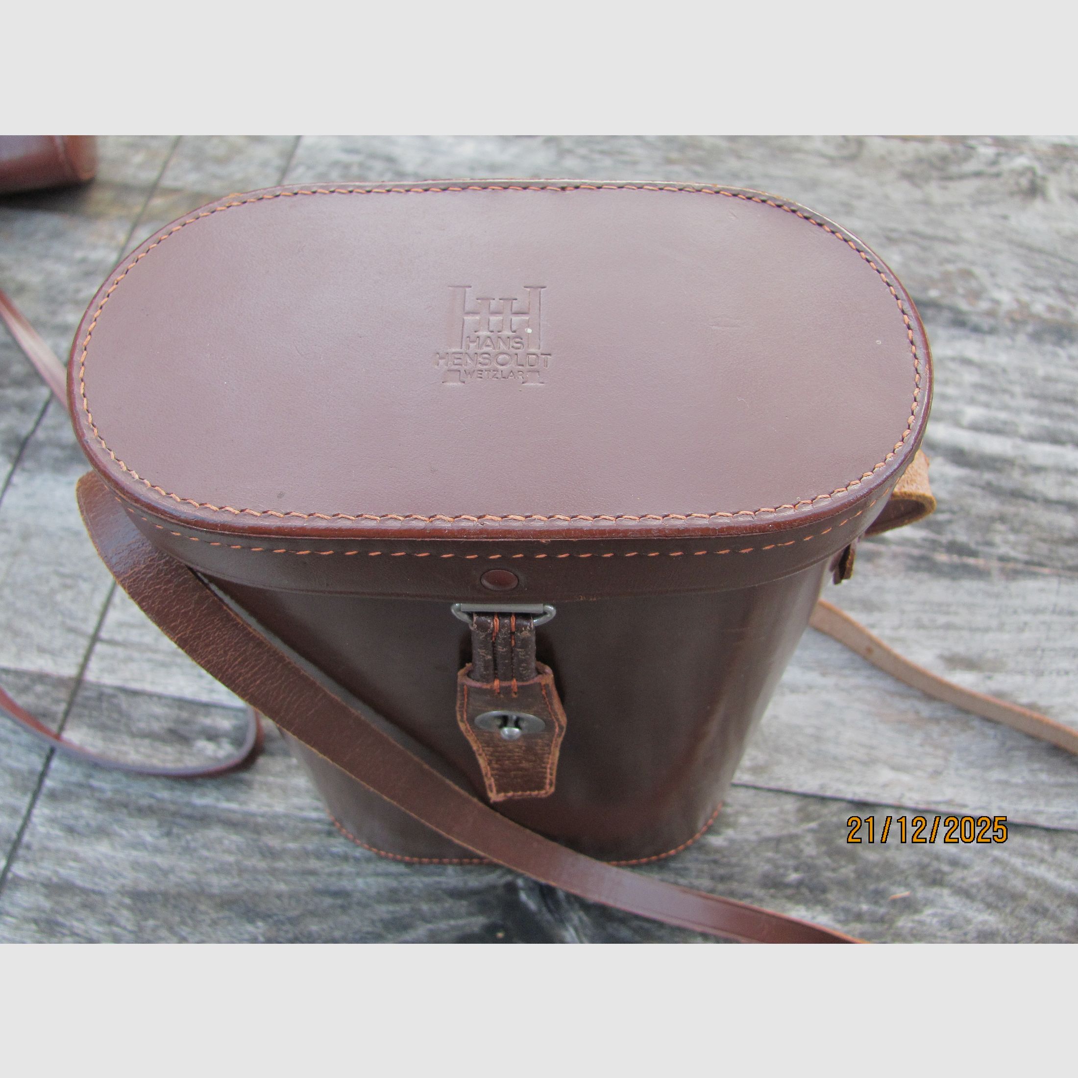 Original Hensoldt Dialyth 15x56 night vision binoculars in leather case TOP!