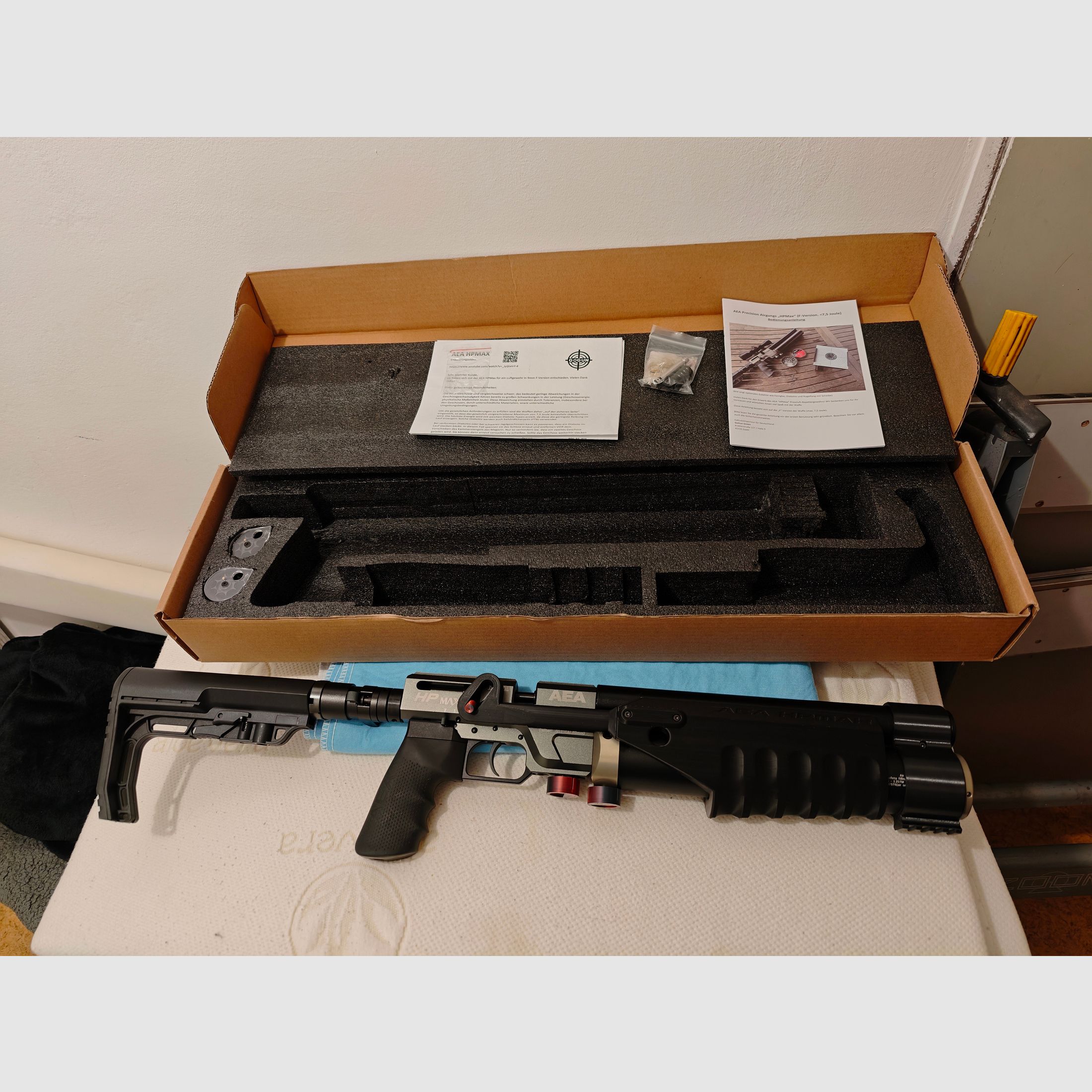 AEA HPMAX mk1 with pump action kit