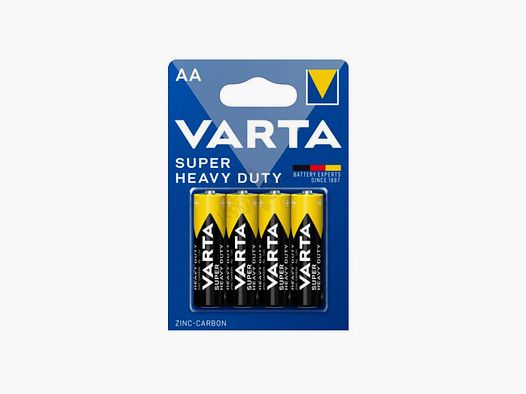 LR03 AAA Super Heavy Duty 4er Pack - VARTA