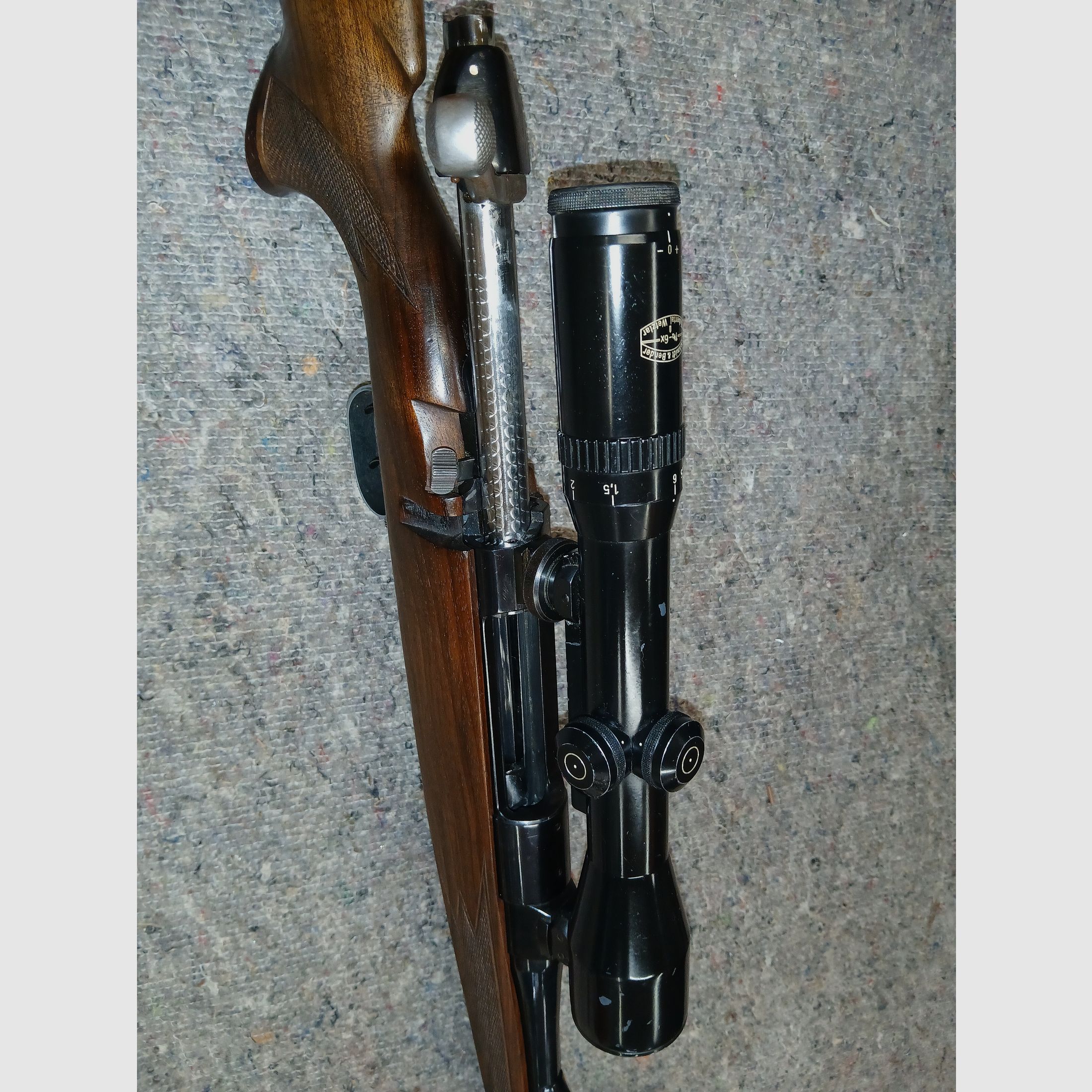 Büchse Heym SR 20 N Repetierbüchse 7x64 mit S&B 1,5-6x42 auf Schwenkmontage