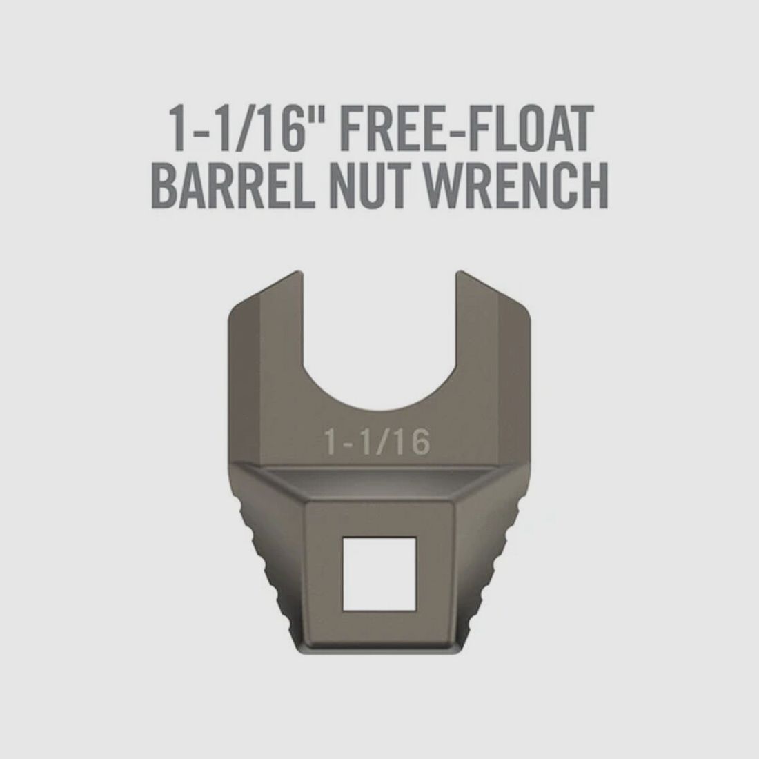 Real Avid Master-Fit Wrench Head 1-1/16'' Free-Float Barrel Nut