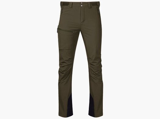 Bergans Breheimen Pantaloni Softshell Uomo Verde Scuro Fango XXL