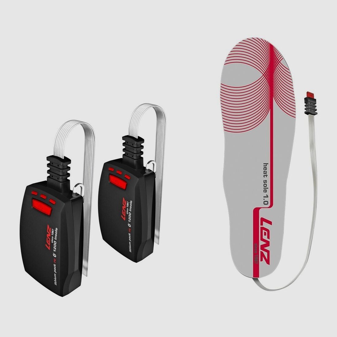 Lenz Sole Heating 1.0 + Lithium Pack rcB 1200