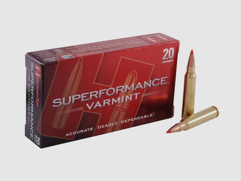 Hornady Superformance Varmint .223 Rem. 53GR V-Max 20 cartuchos