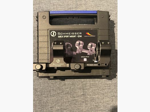 Schmeisser QSM Mount Ring diameter 30 mm offset 0 MOA