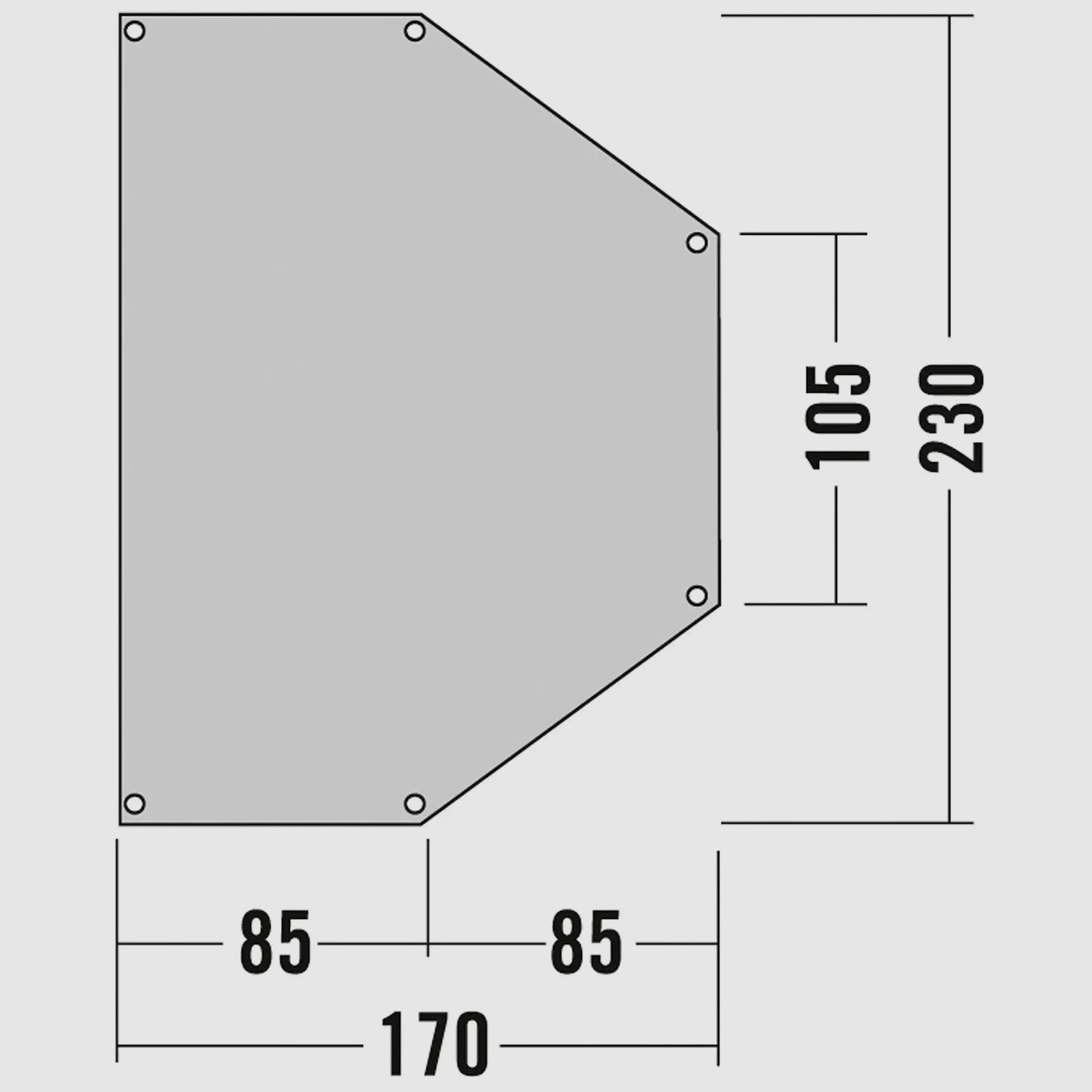 Tatonka Apsidenunterlage Family white