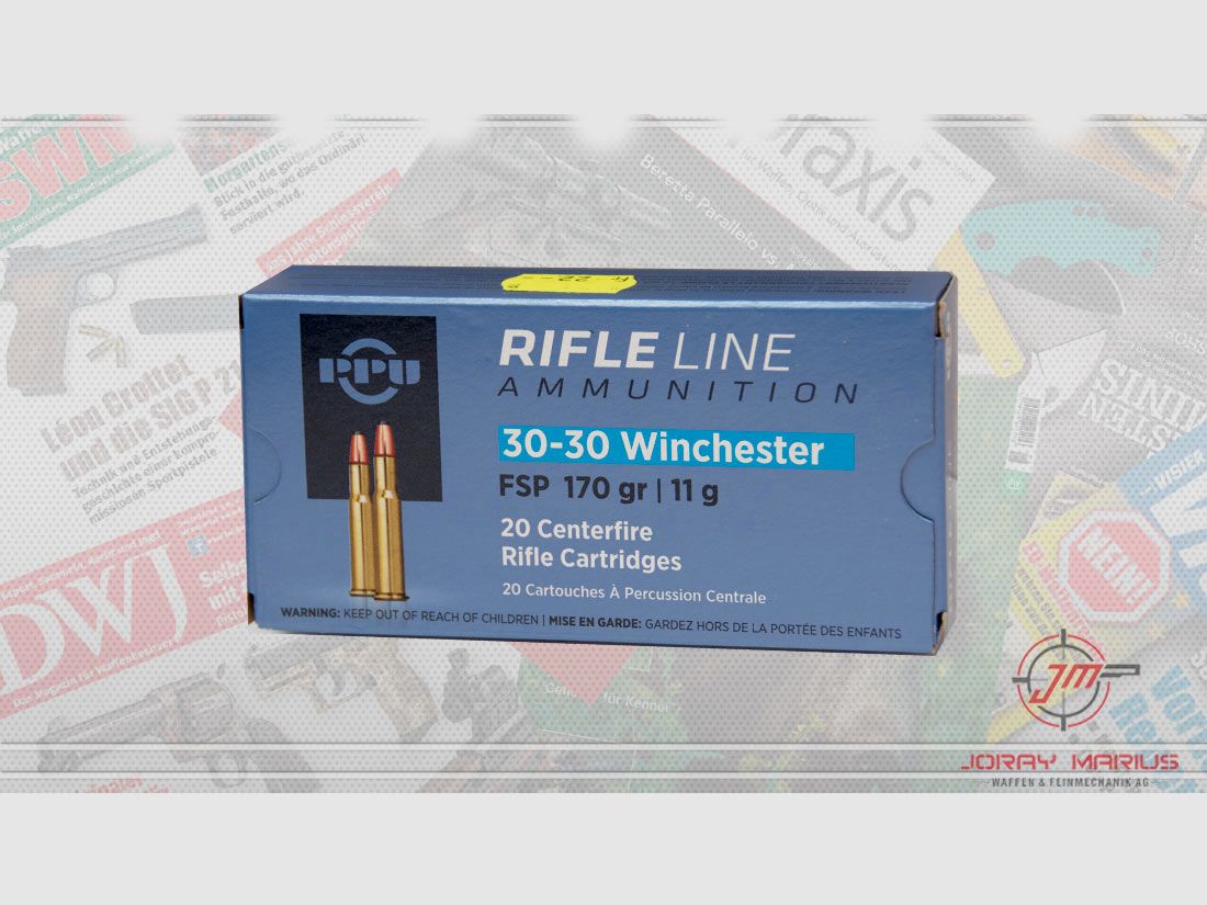 .30-30 Win PRVI Partizan 11.0g 170gr FSP