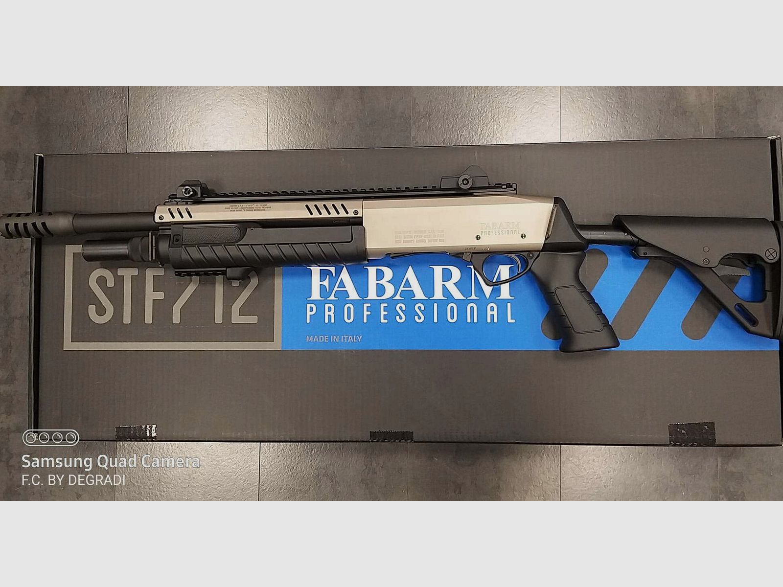 FABARM STF 12 NICKEL TELESCOPIC 12GA, immagine 2 di 4