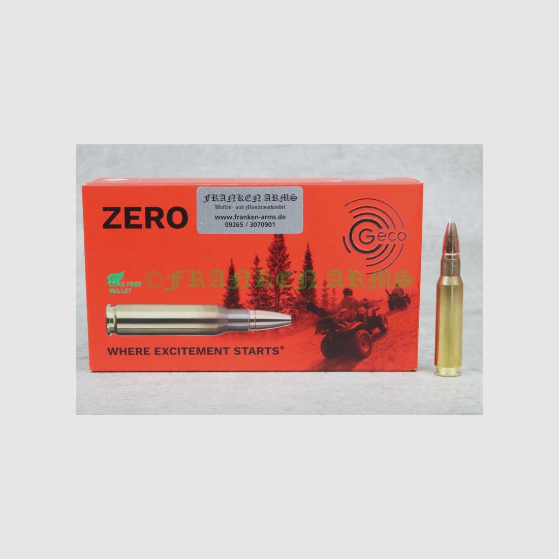 GECO Zero .308 Win. 136gr. 8,8g 20 Stück 2318823