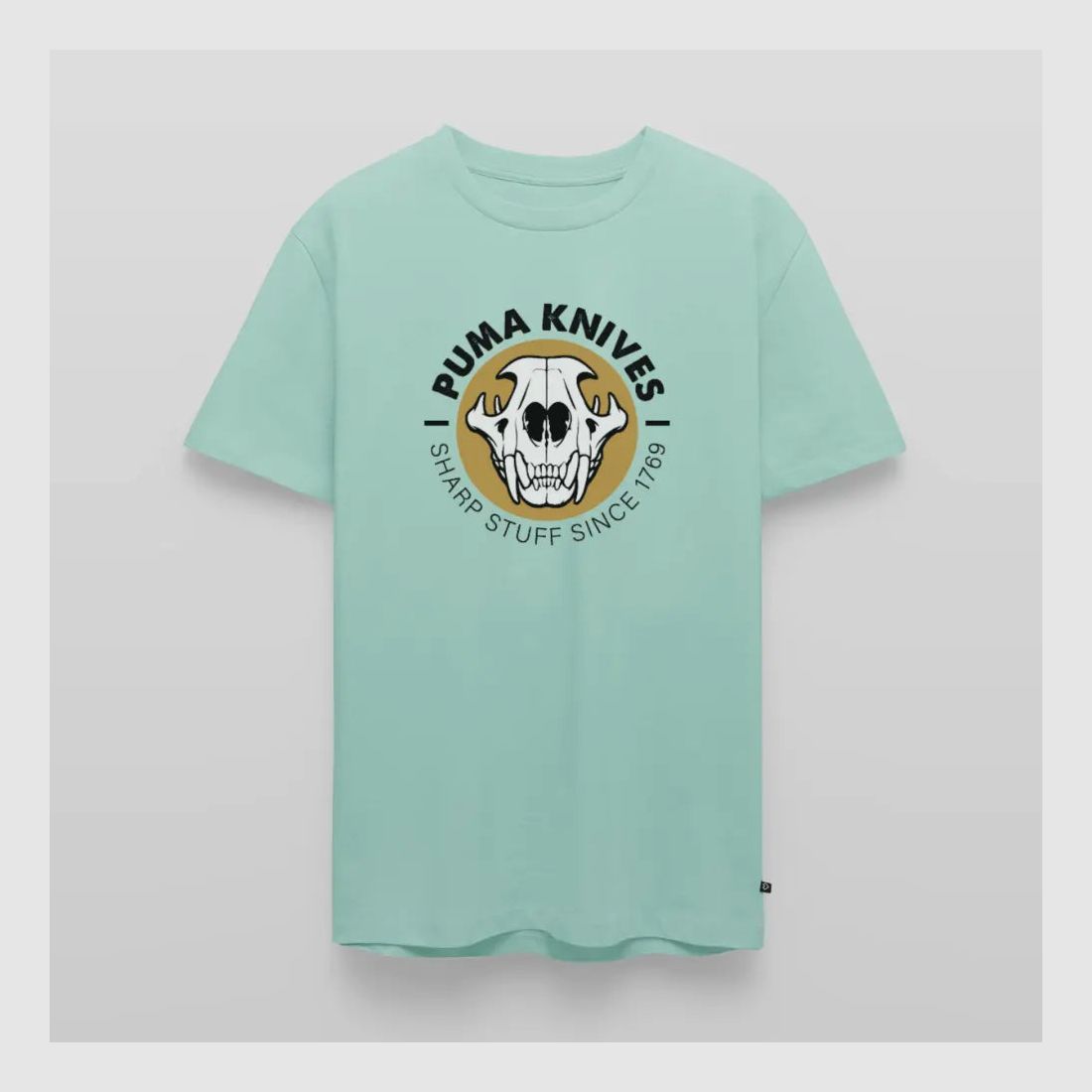 PUMA Men’s Premium T-Shirt "Skull Frontal Sharp Stuff"