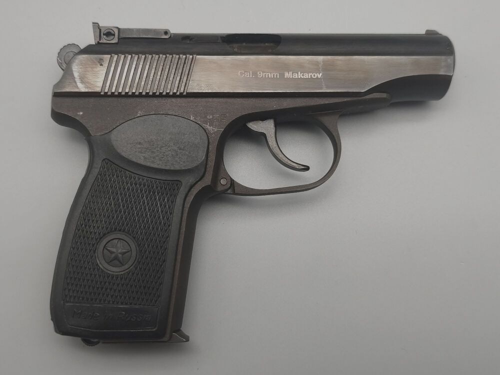 Makarow IJ70-18A Sporting PM Pistole 4mm M20 Ex 9mm Makarow Mit Holster MDI