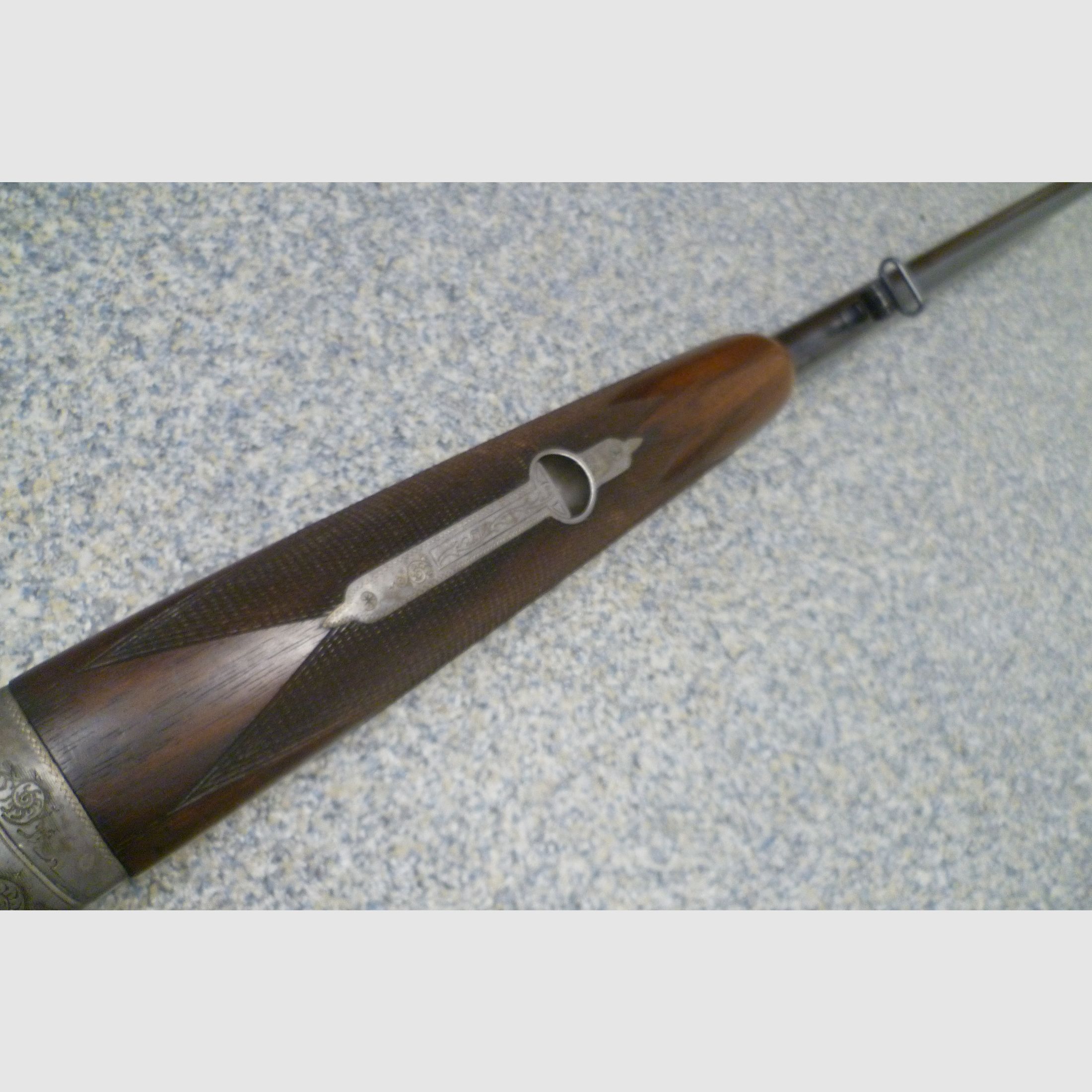 Fusil à deux canons superposés Merkel Suhl 16/70