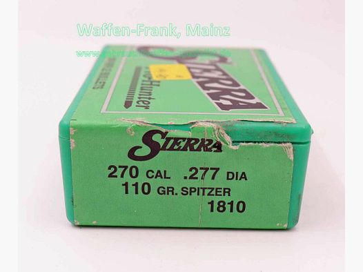 Sierra Bullets, proiettili da fucile Santa Fe .270 (.277)