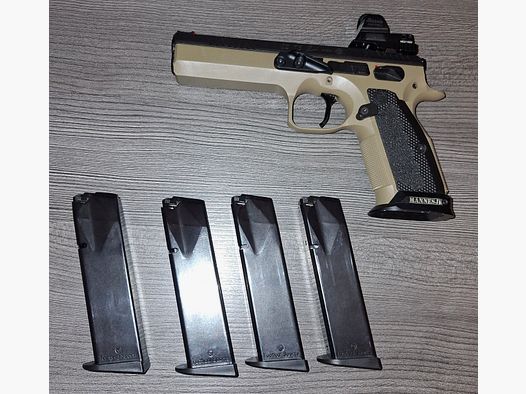 CZ Shadow TS2, 40SW, IPSC, tuning, deportivo, handgun, like new