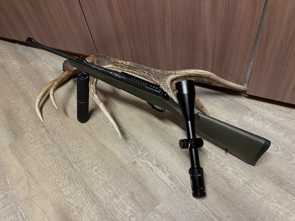 Haenel Varmint Jaeger 10, mit Leica Amplus 6 2,5-15x56 i