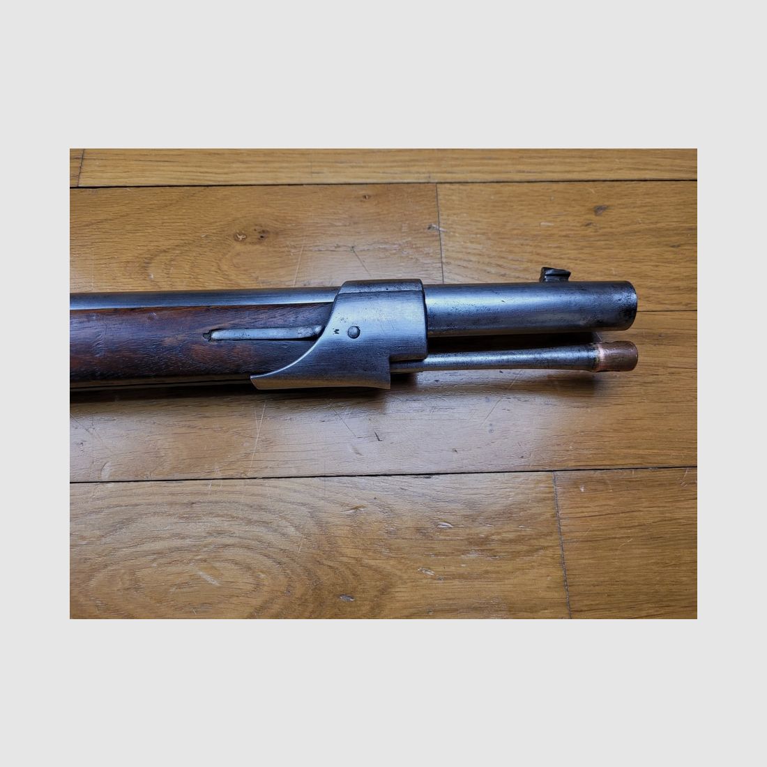 Seltenes bayerisches Gewehr Podewils Lindner 1858 / 67 – Hinterlader – Bayerische Guard – Krieg von 1870/71 – Äußere Zustand, Lauf und Mechanismus einwandfrei – TBE+, Bild 7 von 22