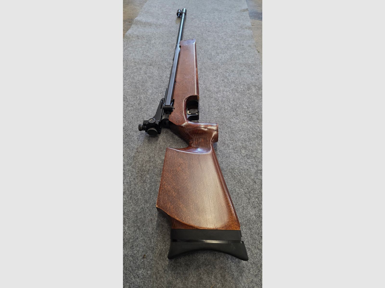 Match air rifle side cocking Diana Mod. 75 U T01 very rare in good condition