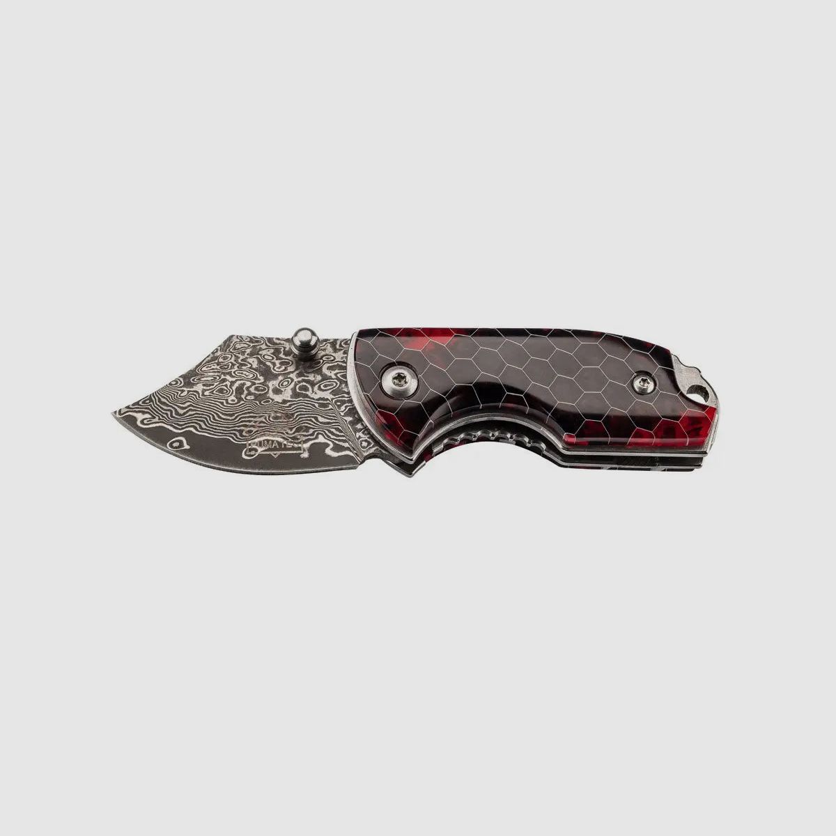 PUMA TEC Couteau Pliant en Damas, Résine