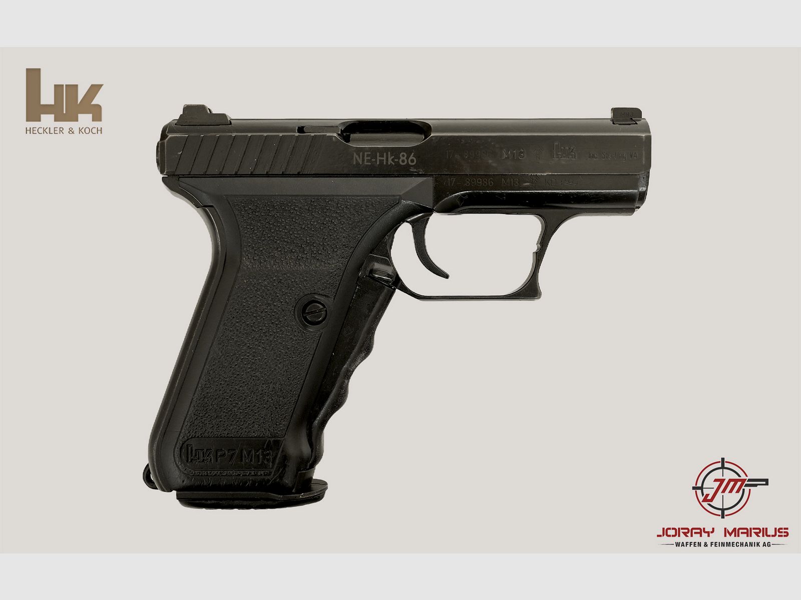 H&K P7M13 9mm Para, Bild 1 von 2