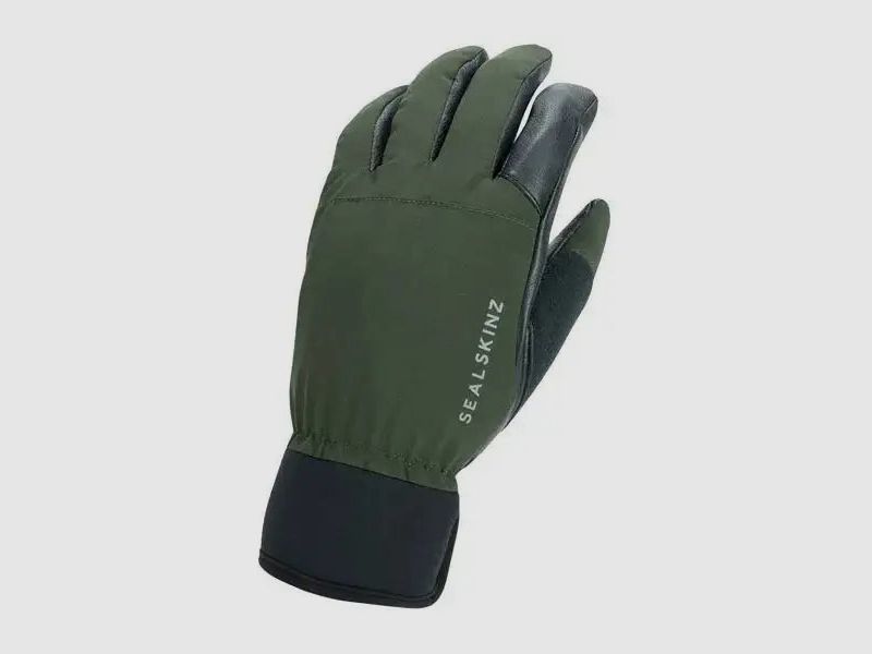 Guantes de caza impermeables SealSkinz Fordham oliva negro