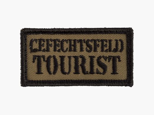 Café Viereck Café Viereck Patch Gefechtsfeldtourist oliv