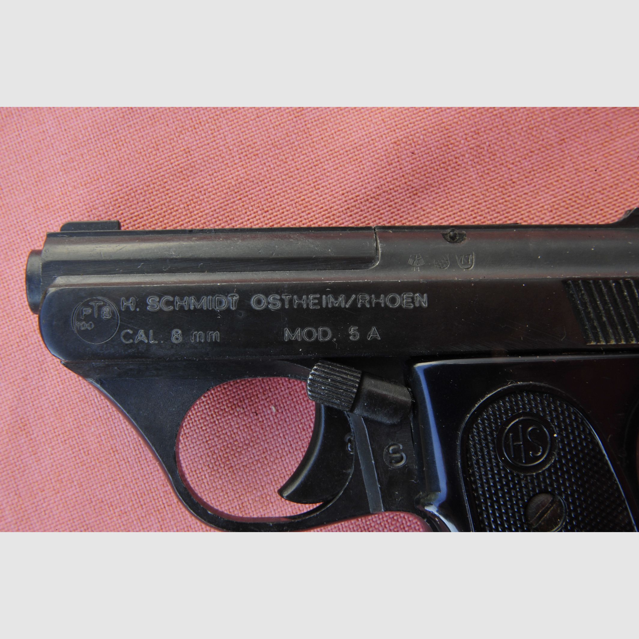 Pistolet à gaz et d’alarme HS Mod. 5A, CAL. 8mm Knall, image 4 sur 5