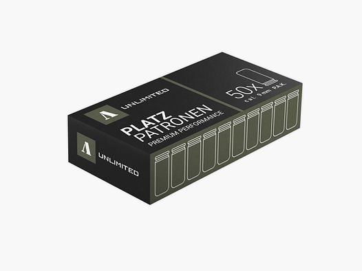 Platzpatronen Premium Perfomance cal. 9mm P.A.K 50 Stück