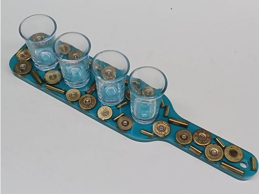 Schnaps-Servierbrett Schützenstammtisch