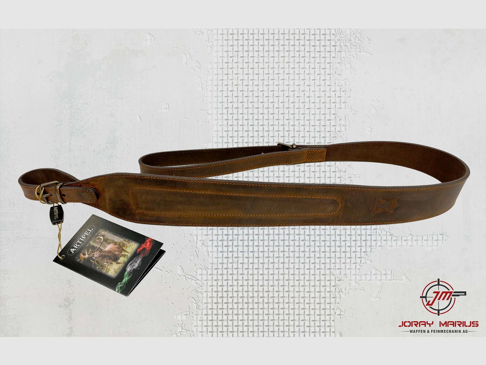 Artipel rifle sling deer leather