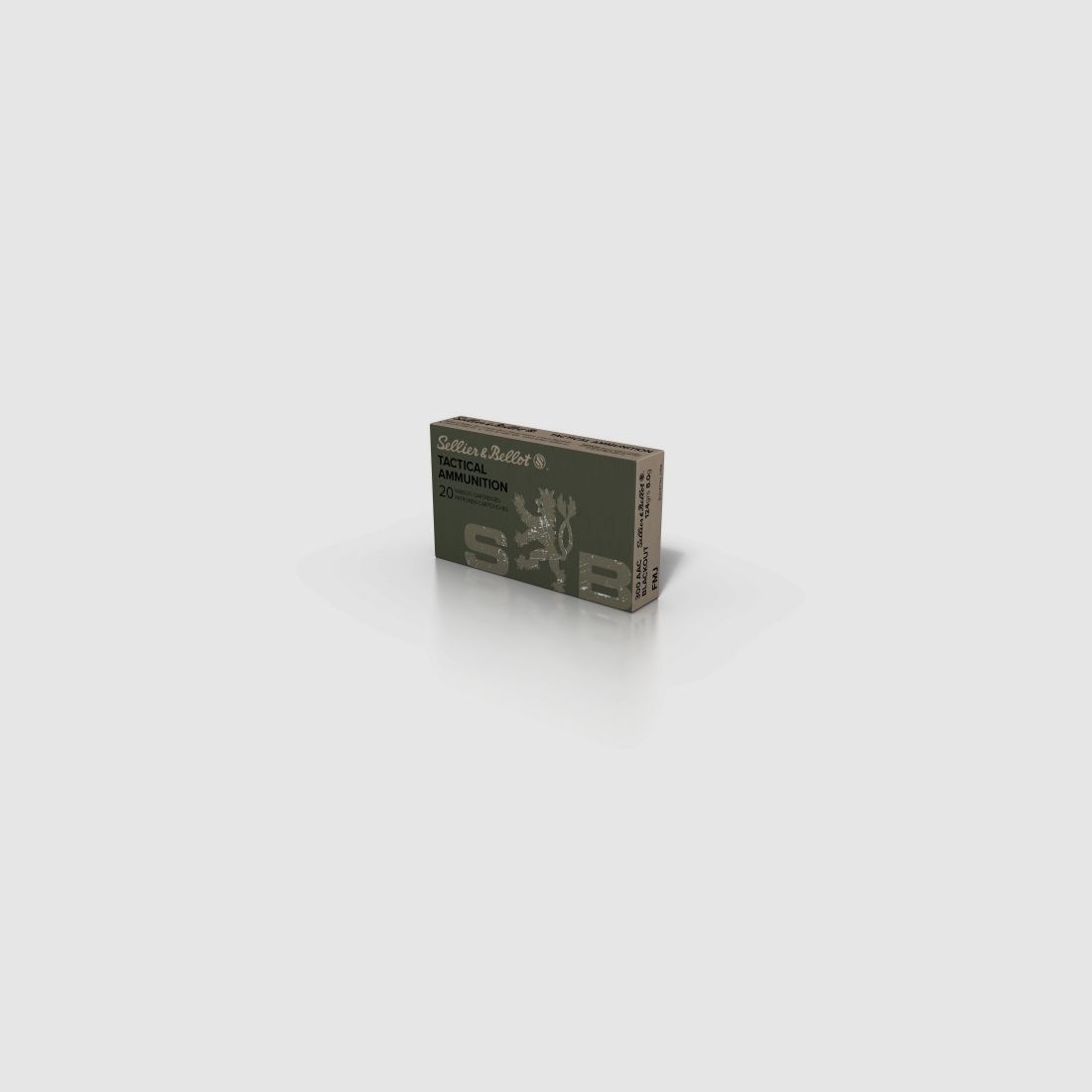 BOITE DE 20 CARTOUCHES SELLIER & BELLOT CAL.300 AAC FMJ 8G