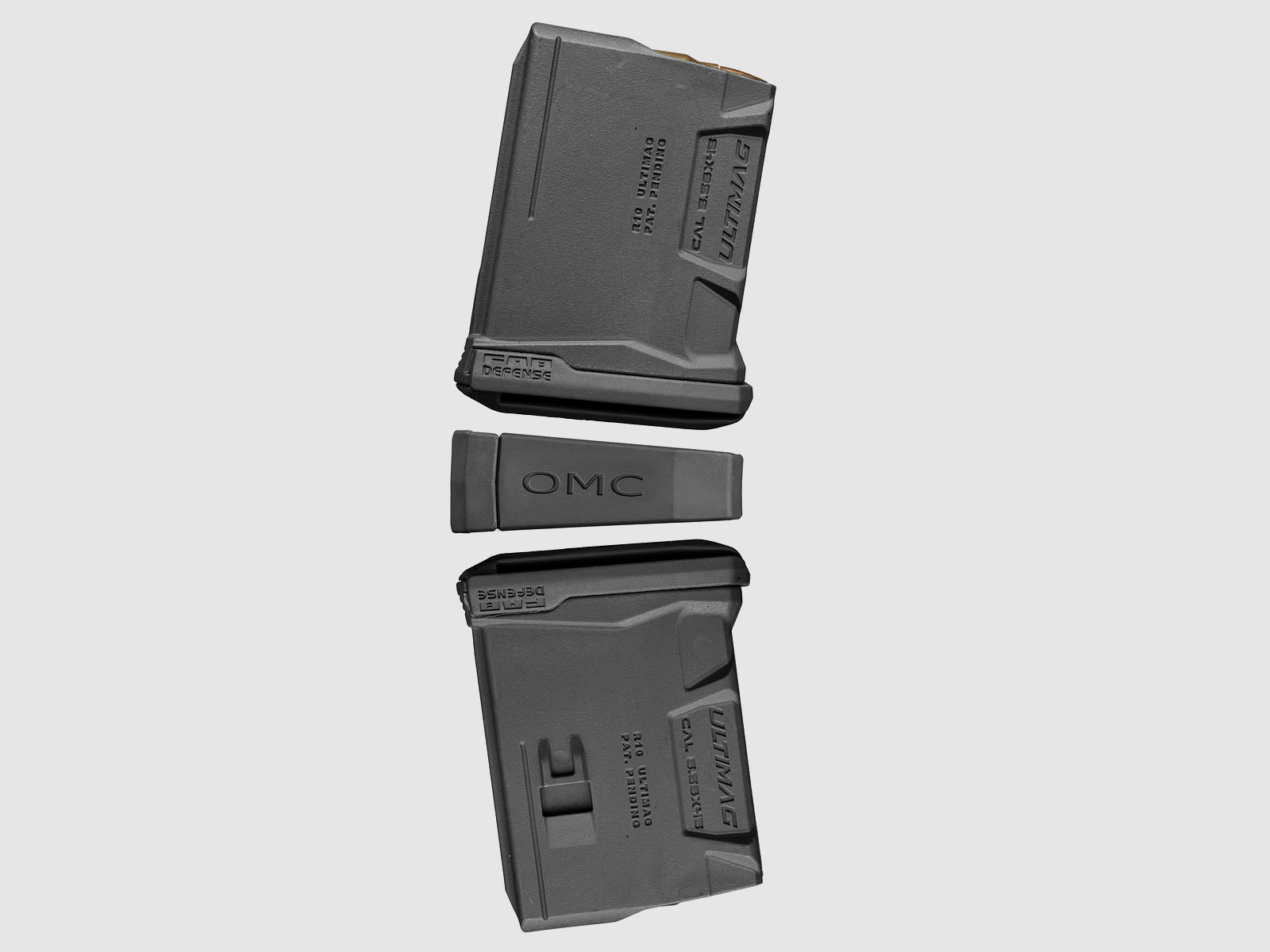 FAB Defense 2x 10 Schuss Ultimag mit OMC Koppler – AR15 .223Rem, Bild 2 von 2