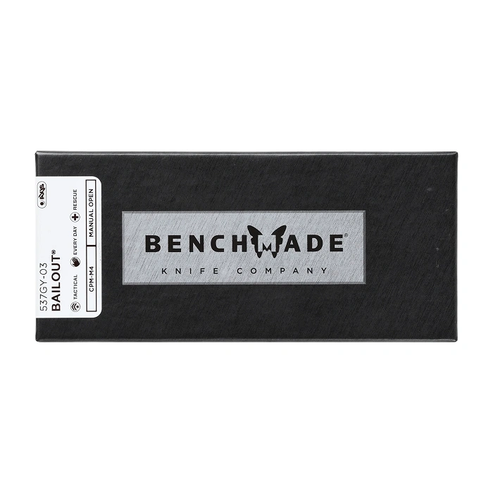 Nóż składany Benchmade 537GY-03 Bailout (537GY-03), zdjęcie 13 z 16