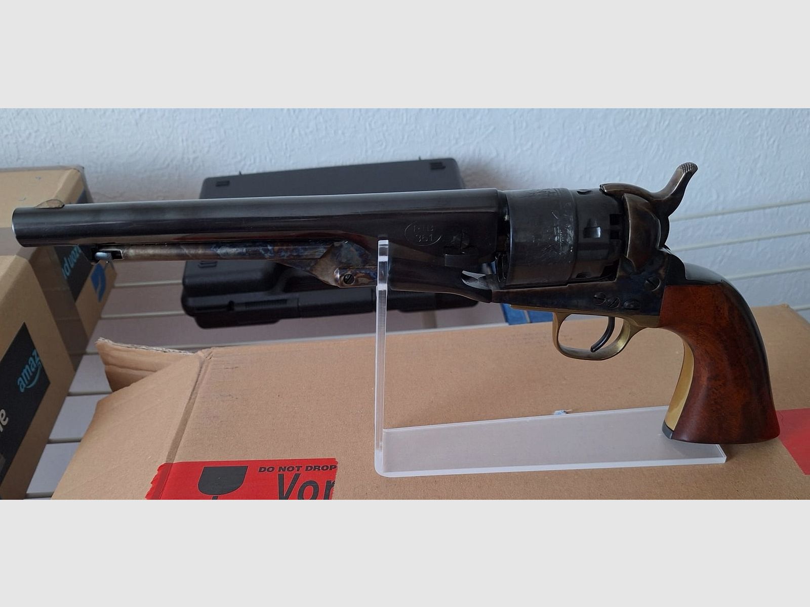 Western Colt Army 1860 PTB 361 all-steel revolver collector's item