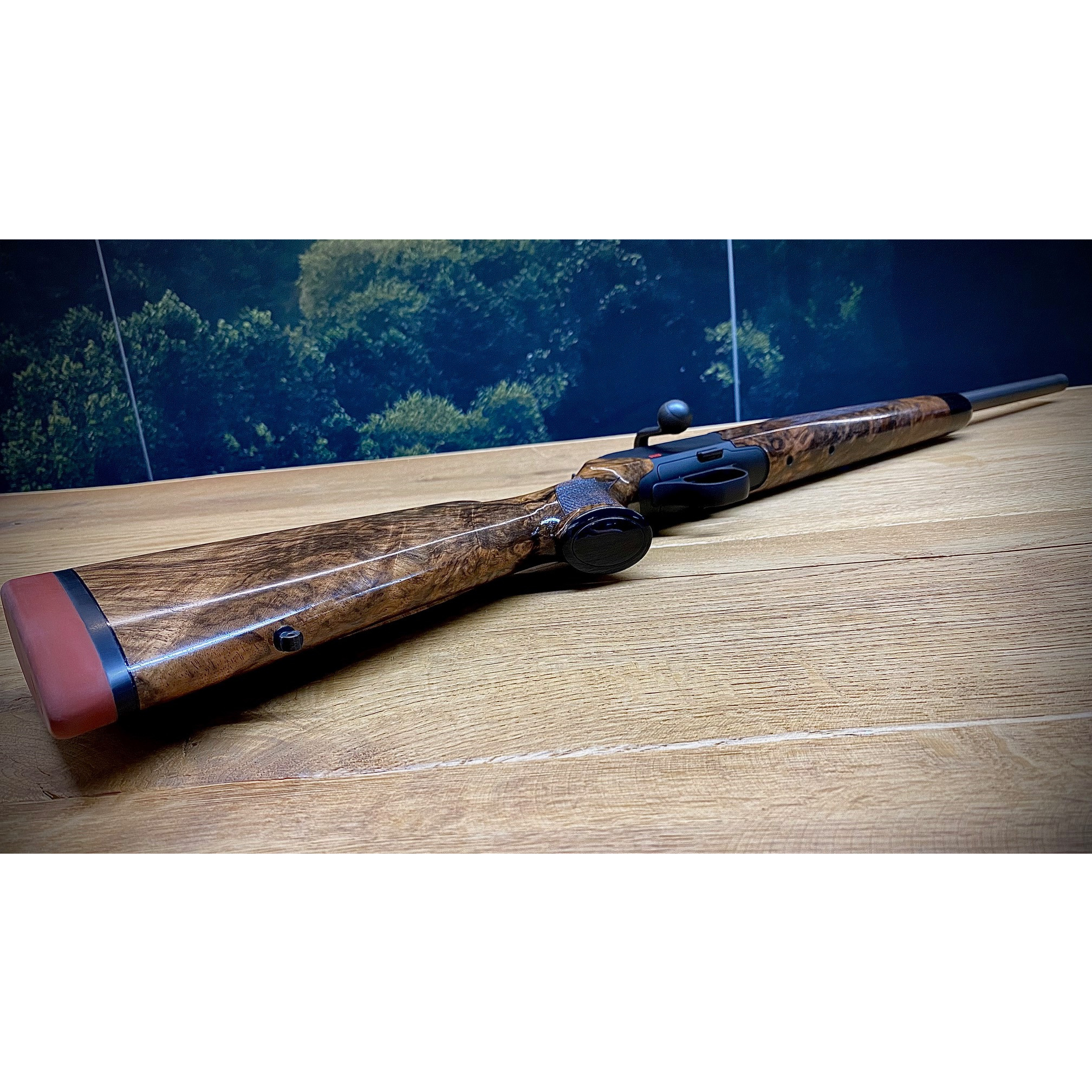 Blaser R8 mit Safari-Schaft / 52cm SW Lauf .308 / Holzklasse 7 / Rote Schaftkappe / Finanzierung möglich!