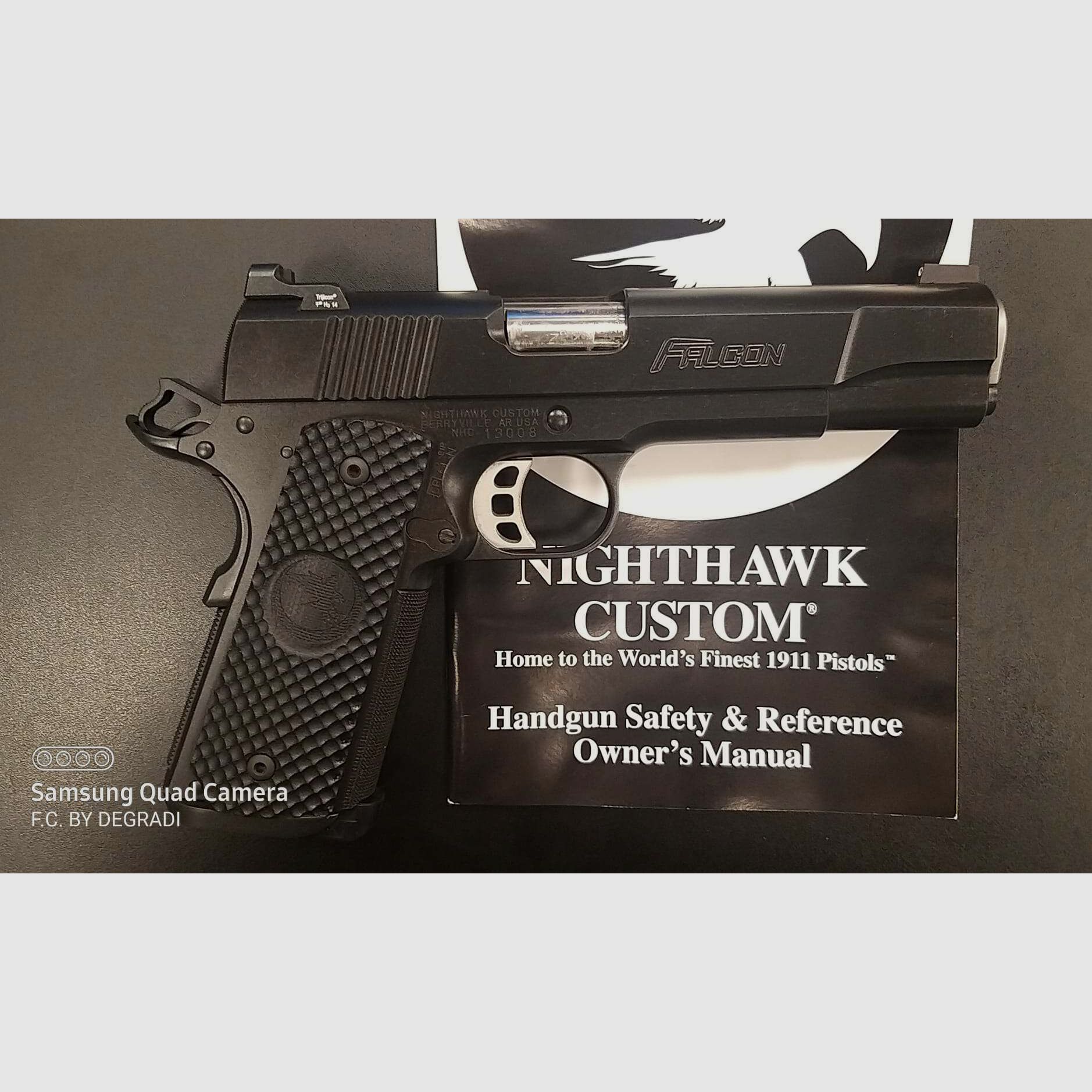 NIGHTHAWK FALCON 45 ACP „JEDNA BROŃ, JEDEN GUNSMITH“, zdjęcie 2 z 11