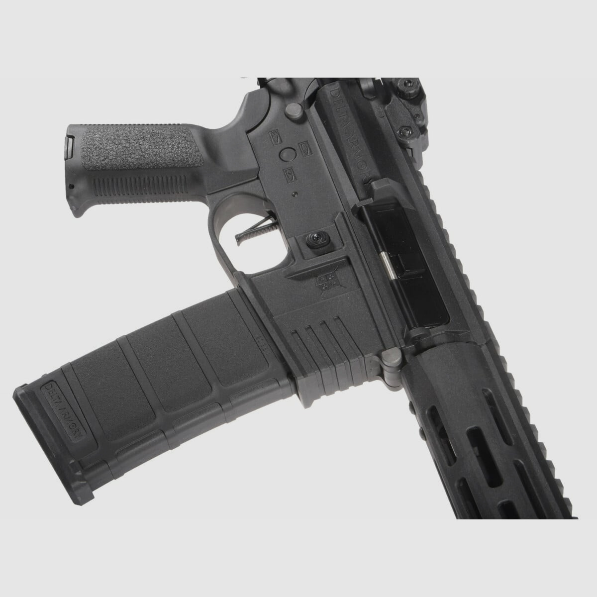 M4 AR15 M-LOK 10 Zoll CHARLIE EAGLE ETU Schwarz S-AEG Airsoft Gewehr Frei ab 18 Jahren | Delta Armory