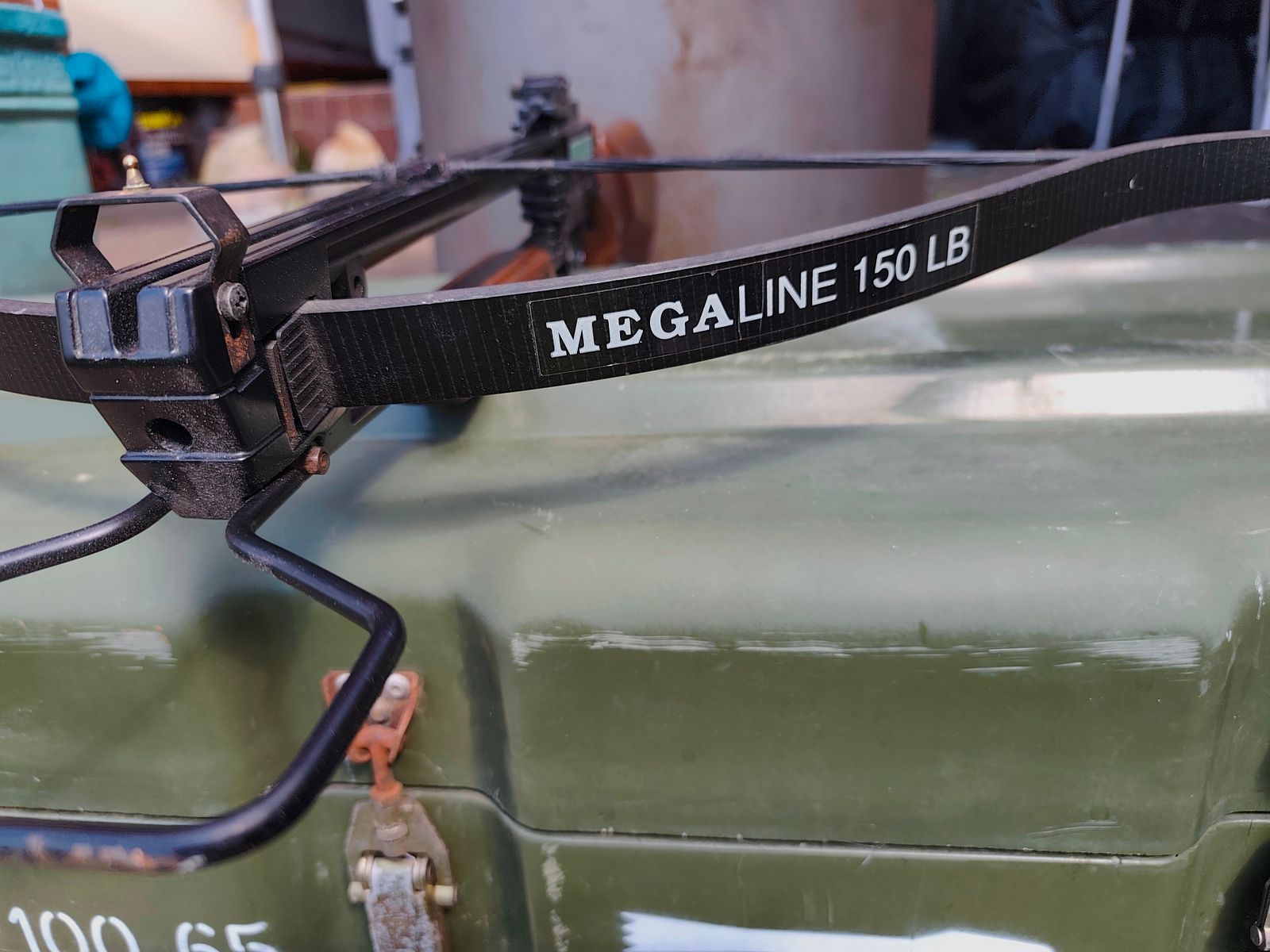 MEGALINE THUNDER 150 lbs Armbrust – Made in Italy – funktionsfähig