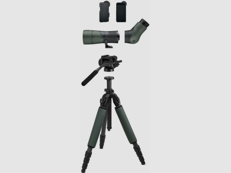 SWAROVSKI Zubehör für Spektive Stativ CCT -OHNE StativKopf  Kompakt-Karbonstativ