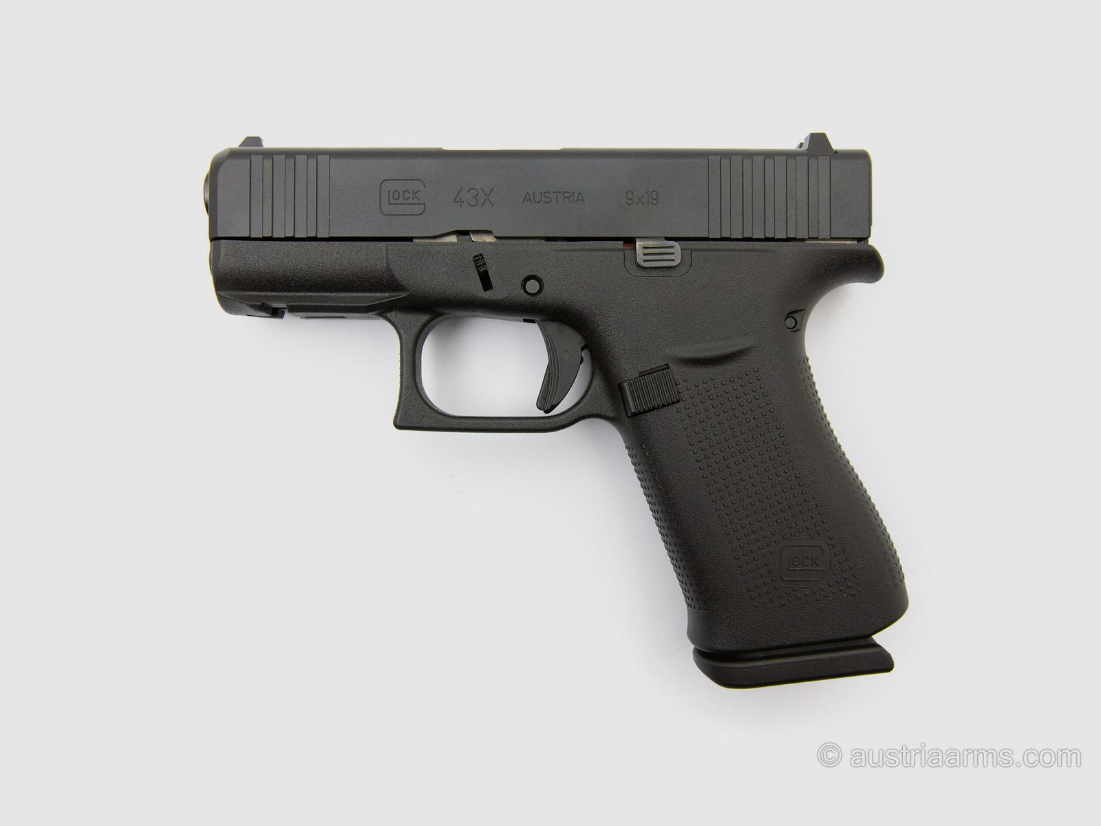 Glock 43X, neuwertige Gebrauchtwaffe, 9 x 19 mm, Bild 1 von 5