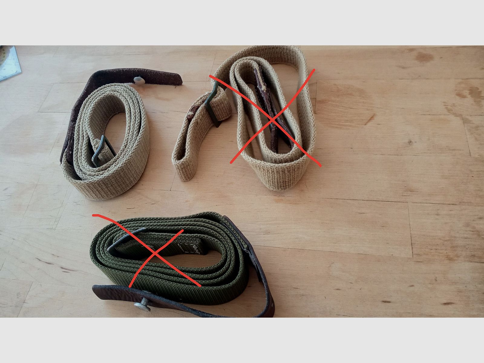 Cinghia per fucile SA VZ.58 ottimale per il fucile ad aria Xisico WMN B5 di Naunin / Perfecta 47 / First Strike SP47 // Cintura per armi / Cinghia di trasporto / Cinghia per fucile