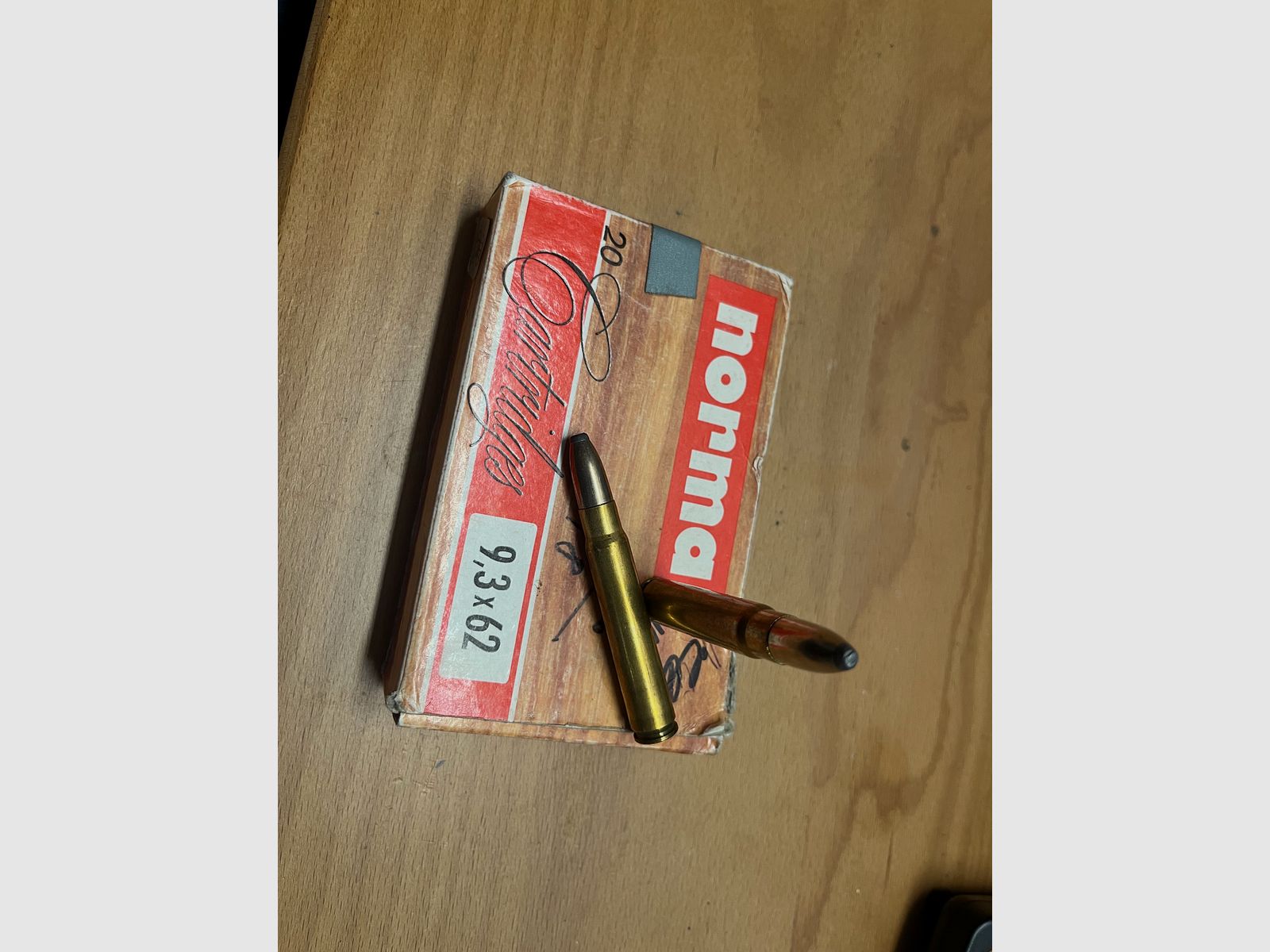 Büchsenmunition 9,3x62 18,5 g/ 286 gr Norma Alaska