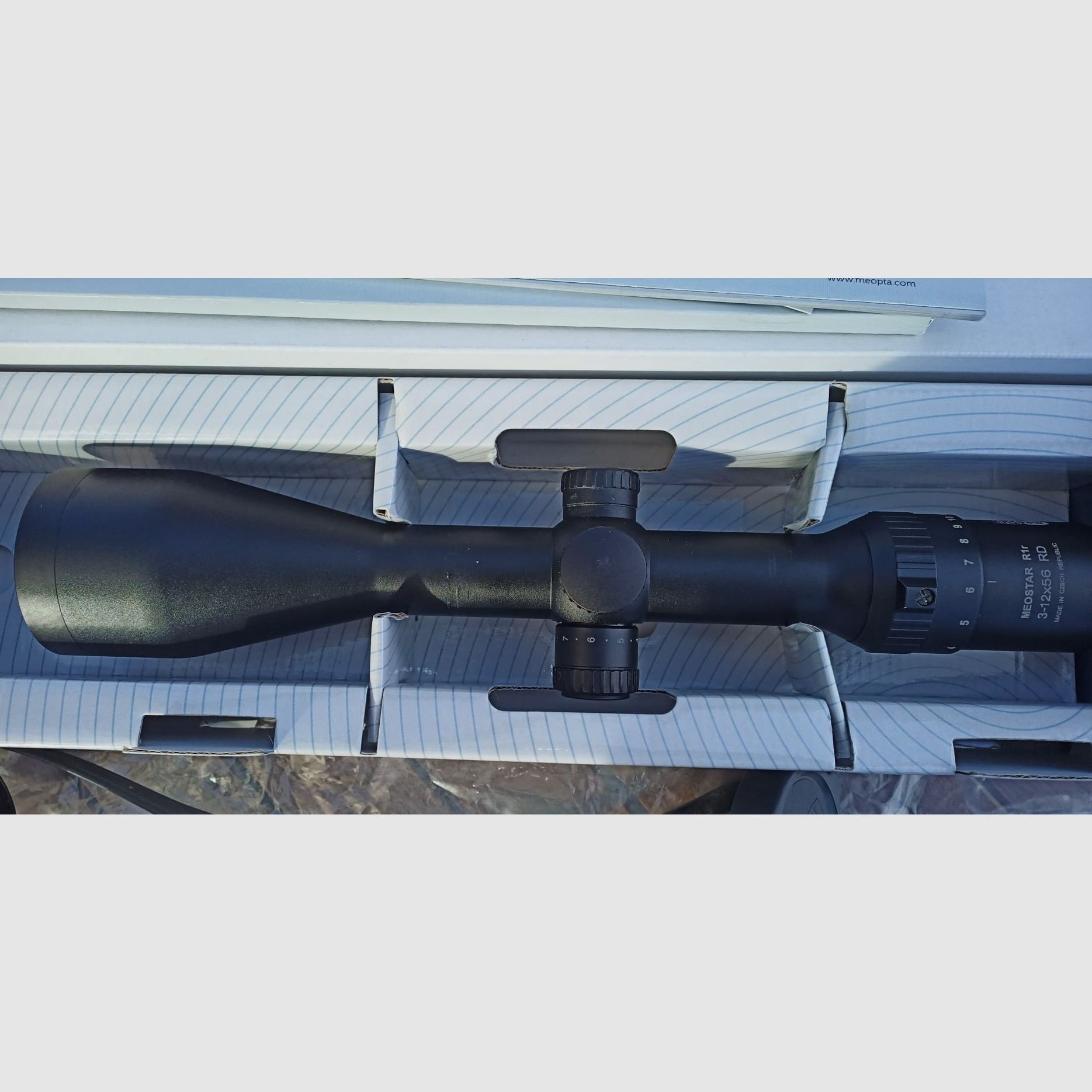 Scope Meopta Meostar R1r 3-12x56 RD incl. shipping