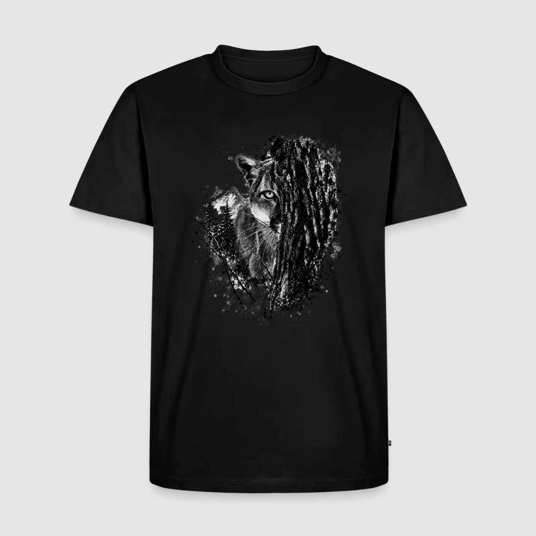 PUMA Heren Premium T-Shirt "Lauerende Puma", afbeelding 31 van 37