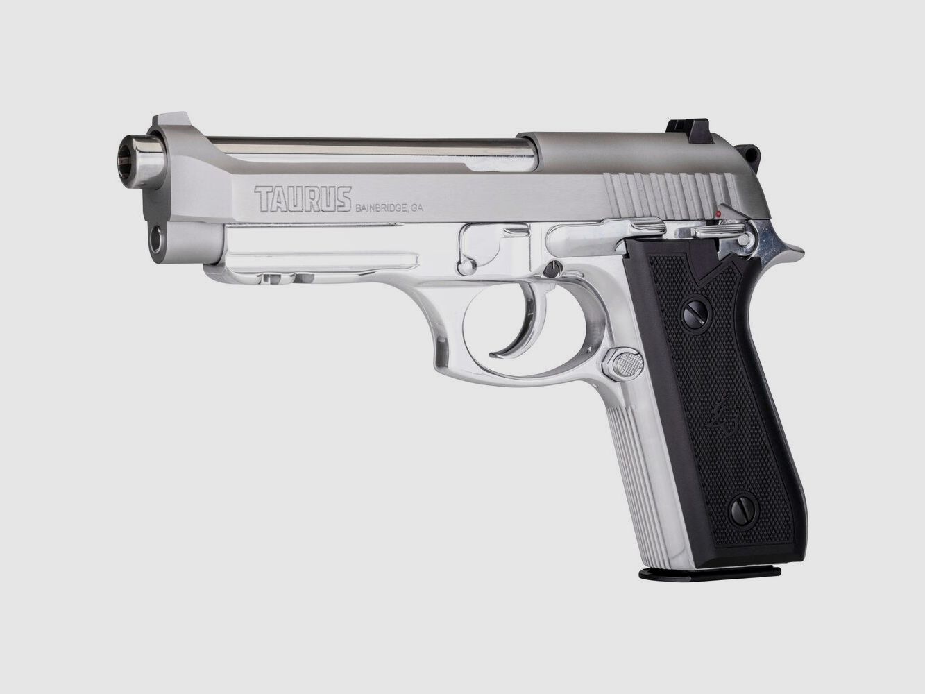 Taurus	 PT 92  SS17 Rail, Stainless Steel matt, 17 Schuss Pistole